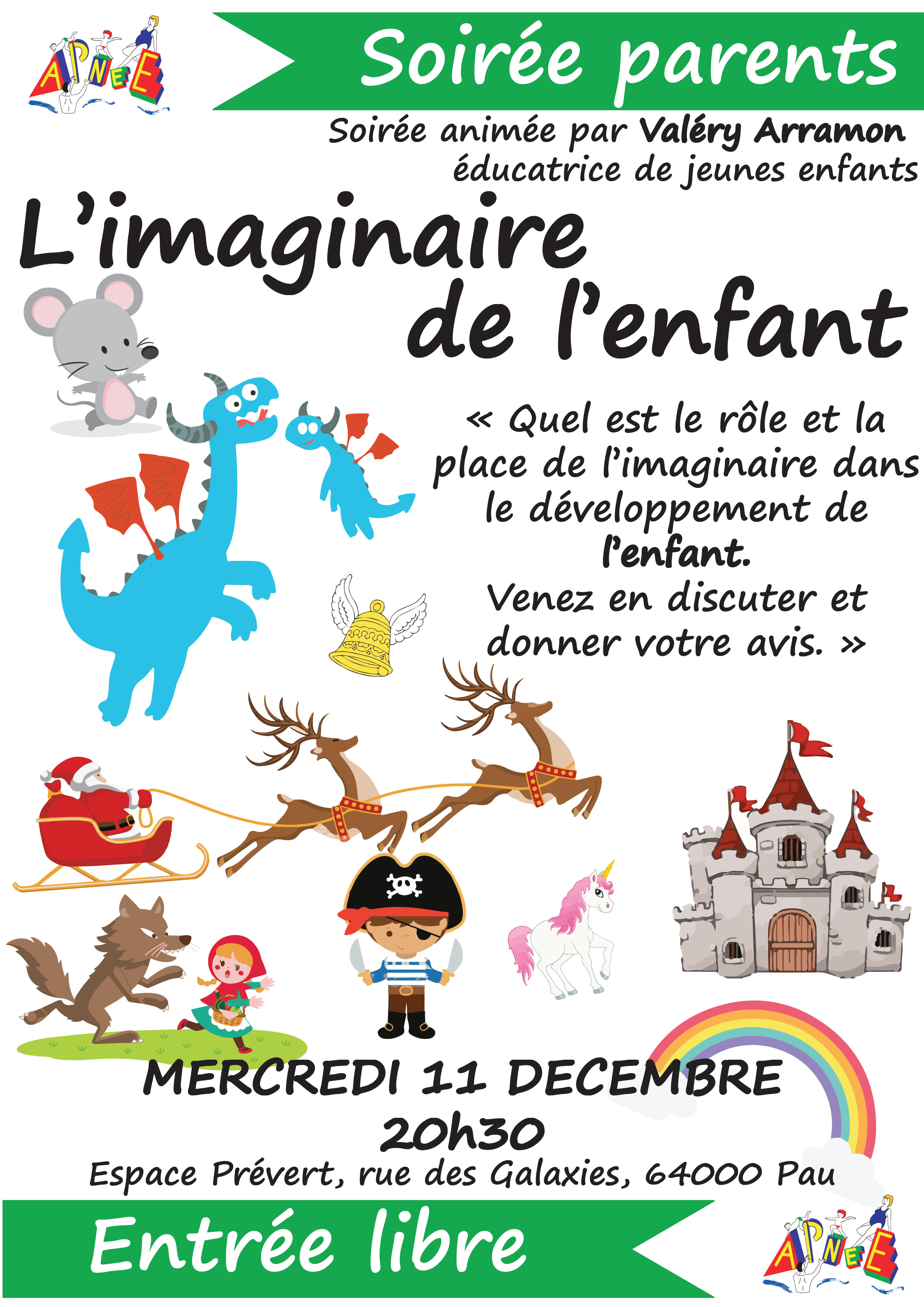 Affiche Soiree Imaginaire Enfant 11122019